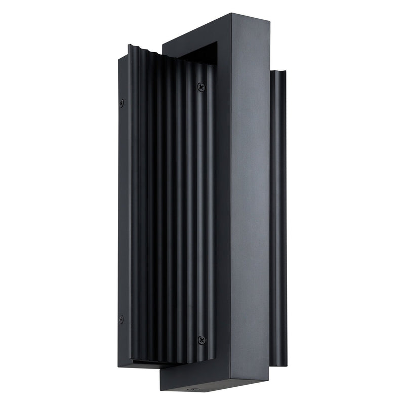 Thesis 207066A LED Exterior Wall Sconce, Matte Black