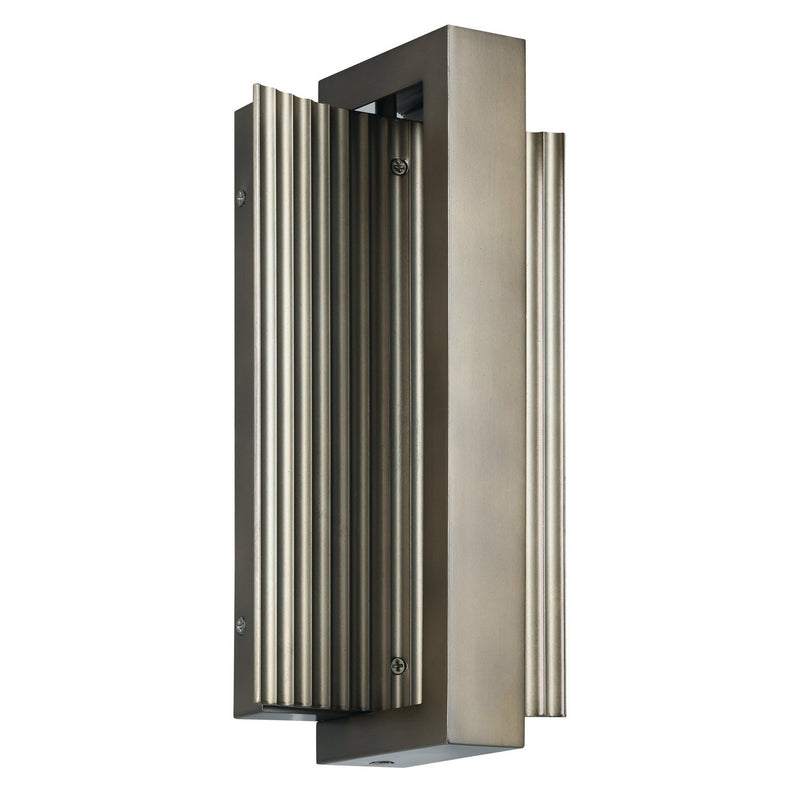 Thesis 207067A LED Exterior Wall Sconce, Forged Bronze