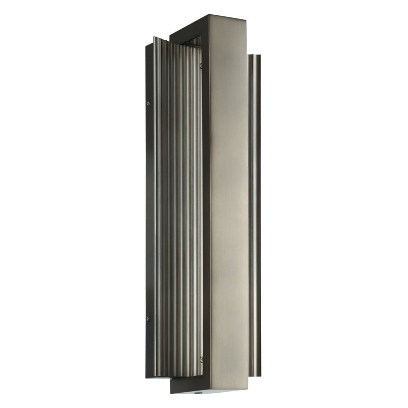 Thesis 207069A LED Exterior Wall Sconce, Forged Bronze