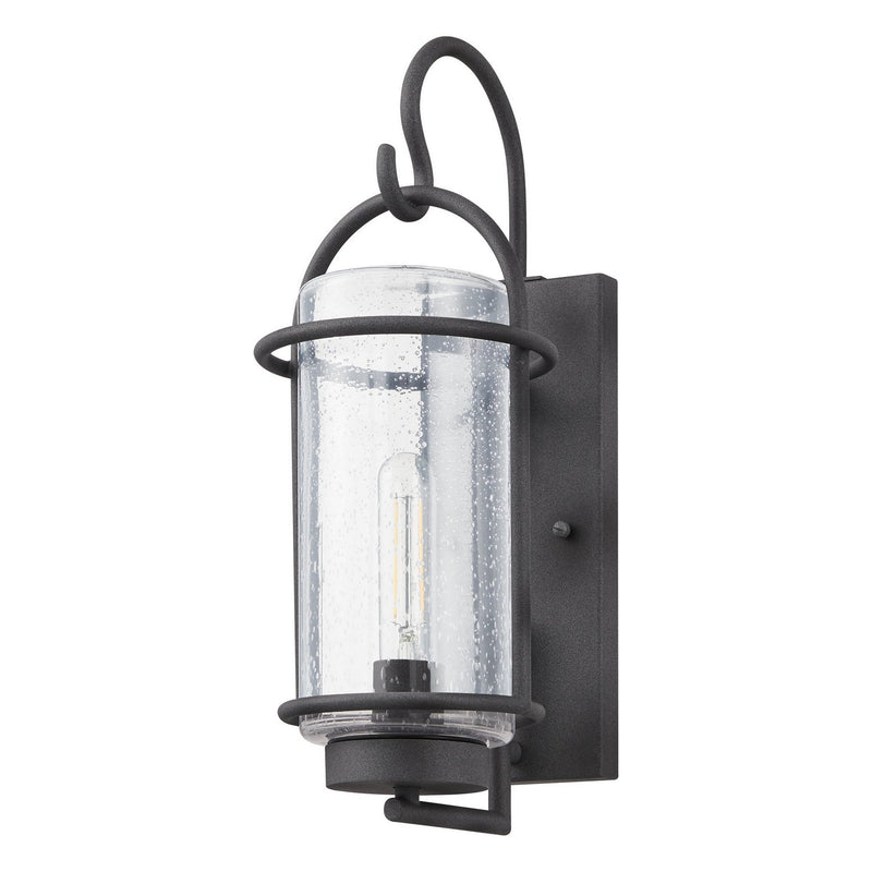 Thesis 207076A One Light Exterior Wall Sconce, Weathered Zinc