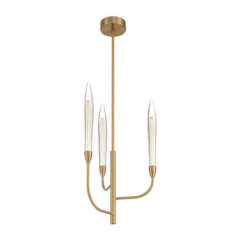 Thesis 207265A LED Chandelier, Brass