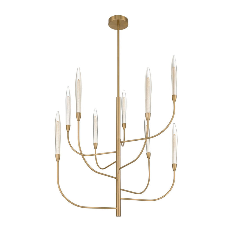 Thesis 207267A LED Chandelier, Brass