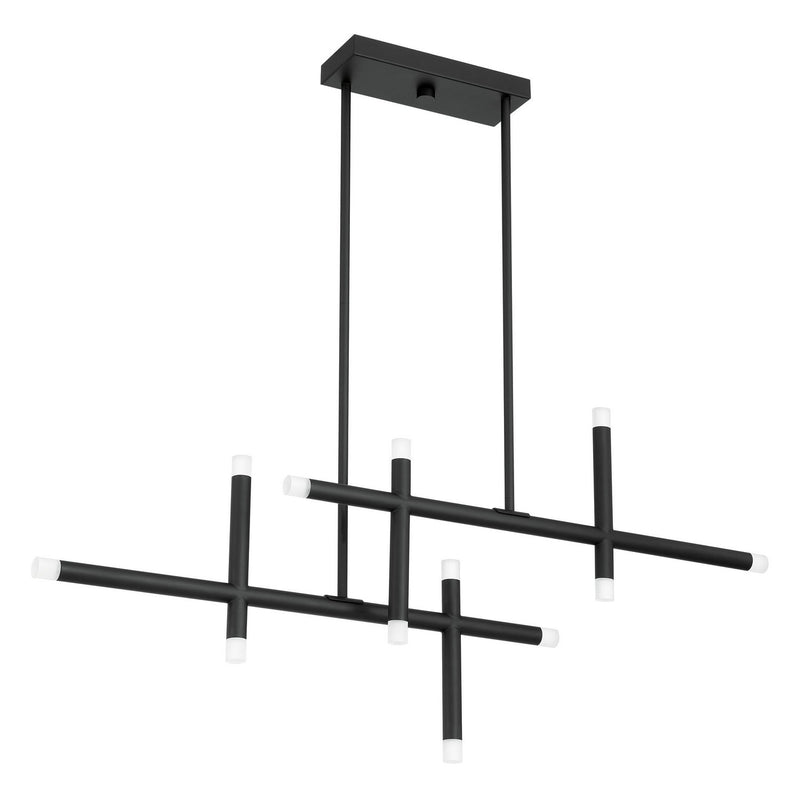 Thesis 207296A LED Chandelier, Matte Black