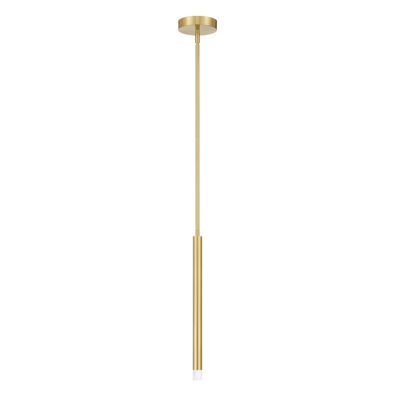 Thesis 207302A LED Pendant, Brushed Gold