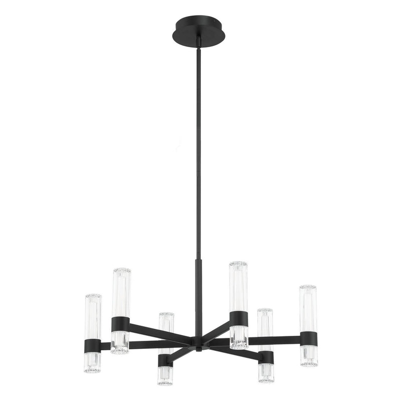 Thesis 207311A LED Chandelier, Matte Black