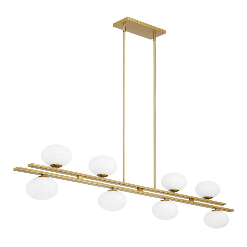 Thesis 207378A LED Linear Pendant, Brushed Gold