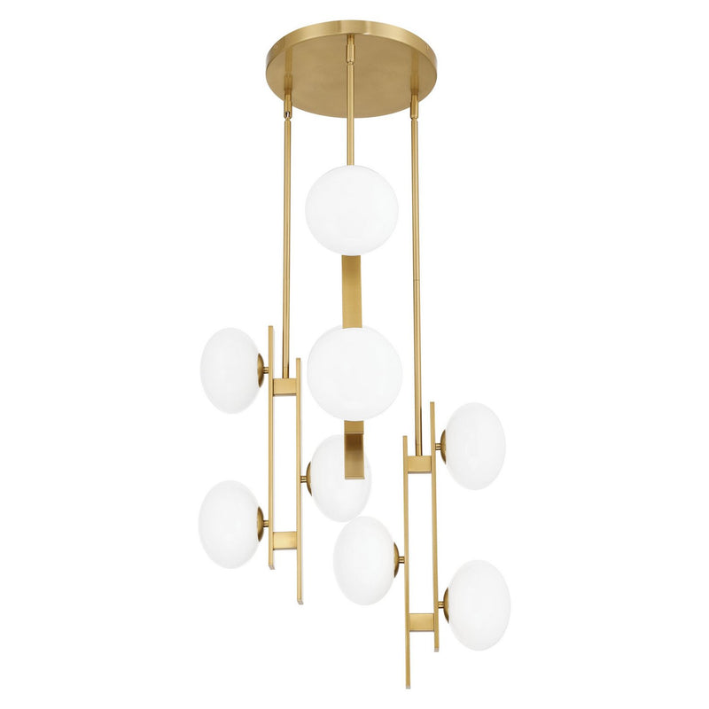 Thesis 207379A LED Pendant, Brushed Gold