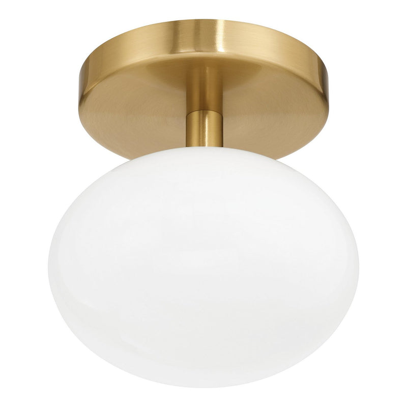 Thesis 207381A LED Flush Mount, Brushed Gold