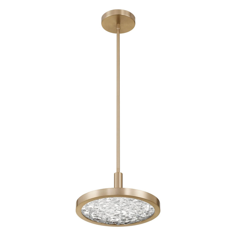 Thesis 207416A LED Convertible Pendant, Champagne Gold