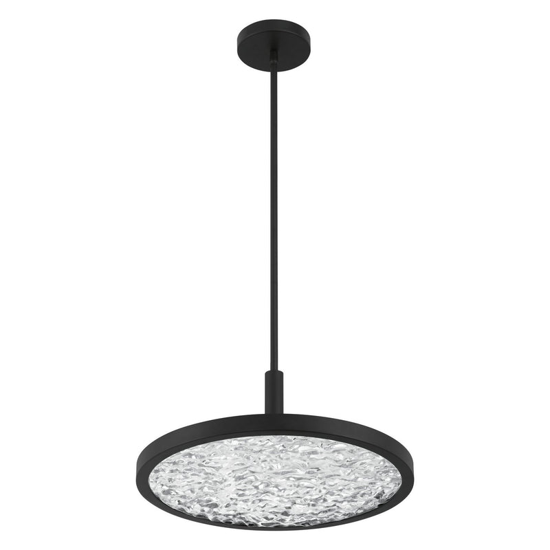 Thesis 207417A LED Convertible Pendant, Textured Black