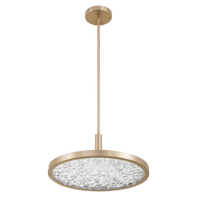 Thesis 207418A LED Convertible Pendant, Champagne Gold