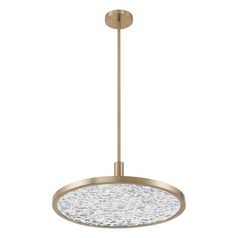 Thesis 207421A LED Convertible Pendant, Champagne Gold
