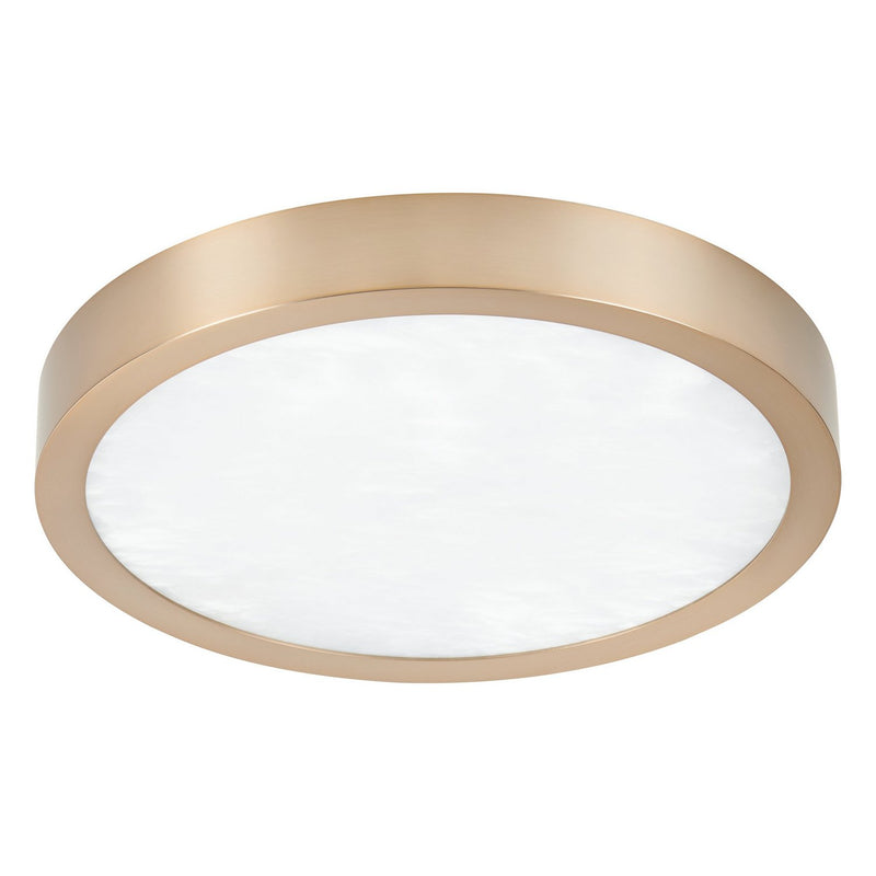Thesis 207615A LED Flush Mount, Champagne Gold