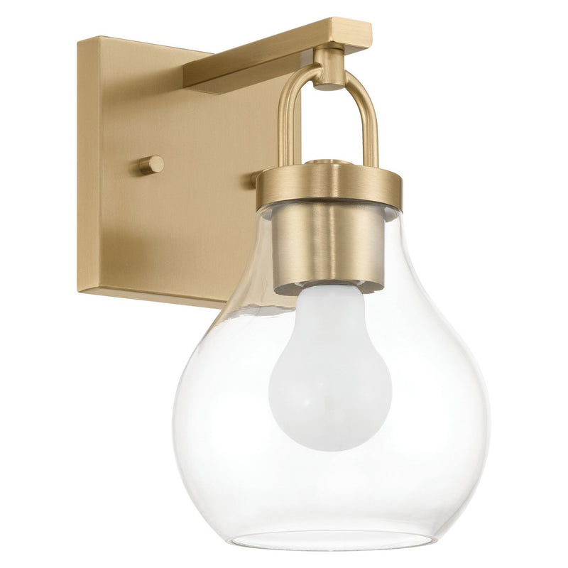 Thesis 207638A One Light Vanity, Champagne Gold