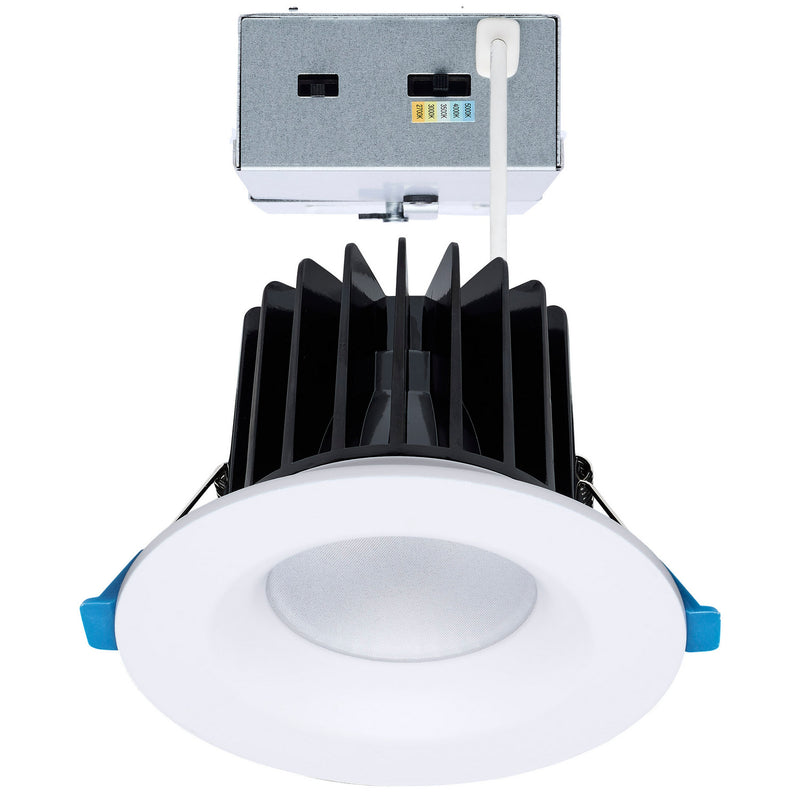 Satco S11670 LED Remote Driver Downlight, White