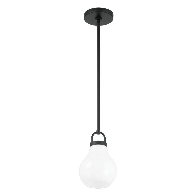 Thesis 207649A One Light Pendant, Matte Black