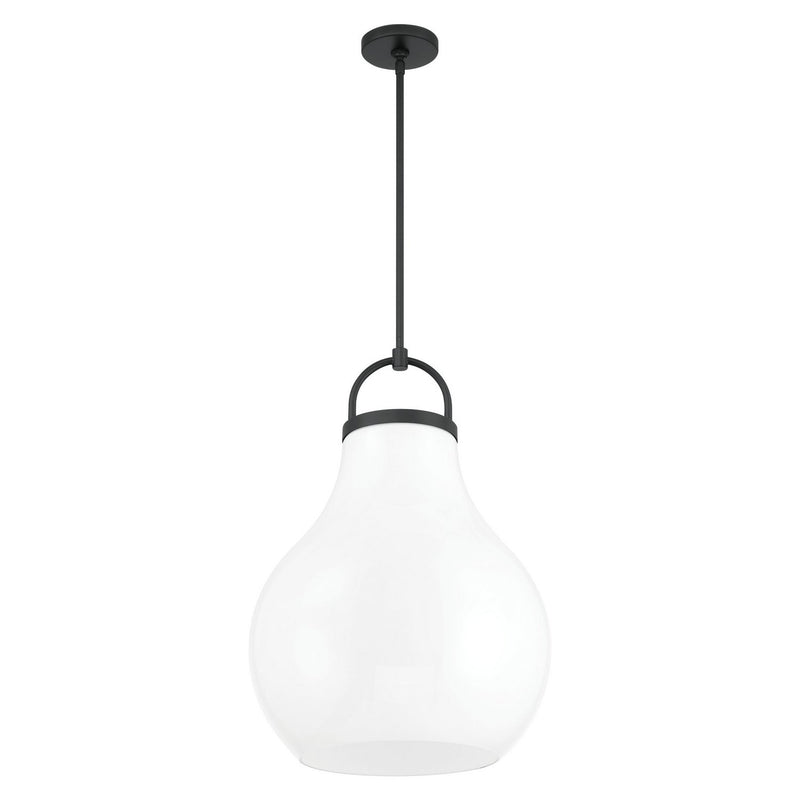 Thesis 207652A One Light Pendant, Matte Black