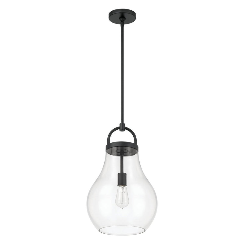 Thesis 207644A One Light Pendant, Matte Black