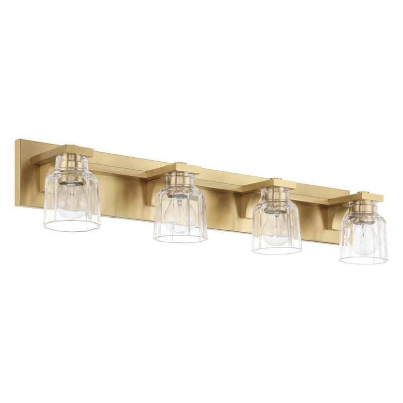 Thesis 207668A Four Light Vanity, Champagne Gold