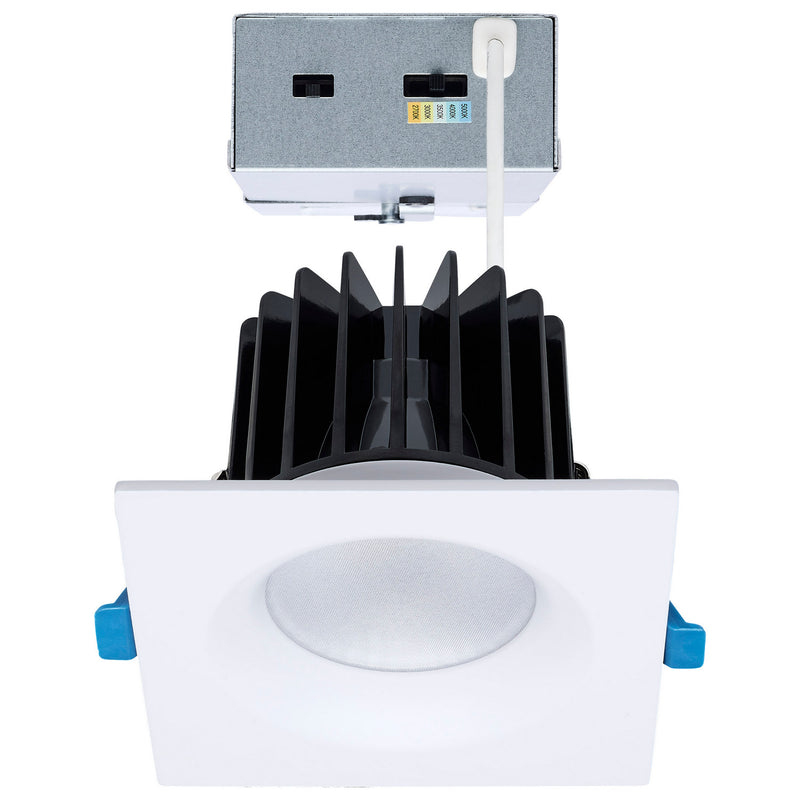 Satco S11673 LED Remote Driver Downlight, White