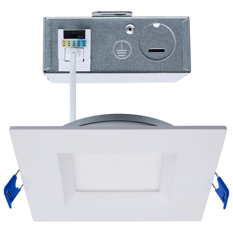 Satco S11871R1 LED Downlight, Matte White