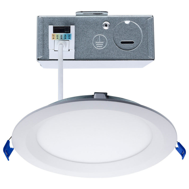 Satco S11872R1 LED Downlight, Matte White