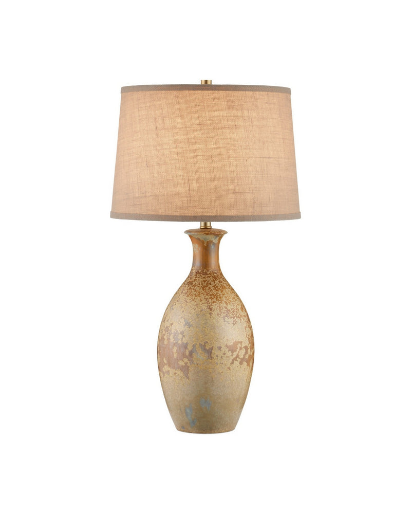 Currey and Company 6000-1037 One Light Table Lamp, Ochre