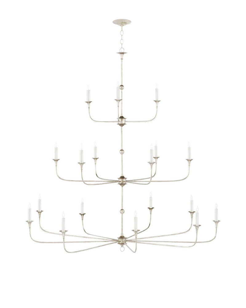 Currey and Company 9000-1314 18 Light Chandelier, Champagne