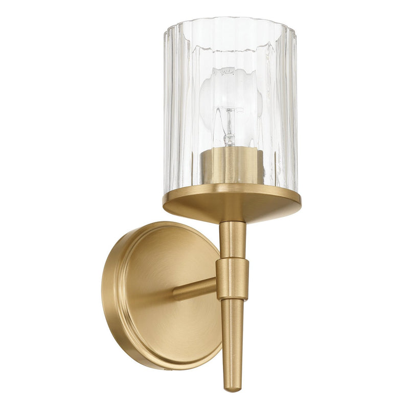 Thesis 207692A One Light Vanity, Champagne Gold