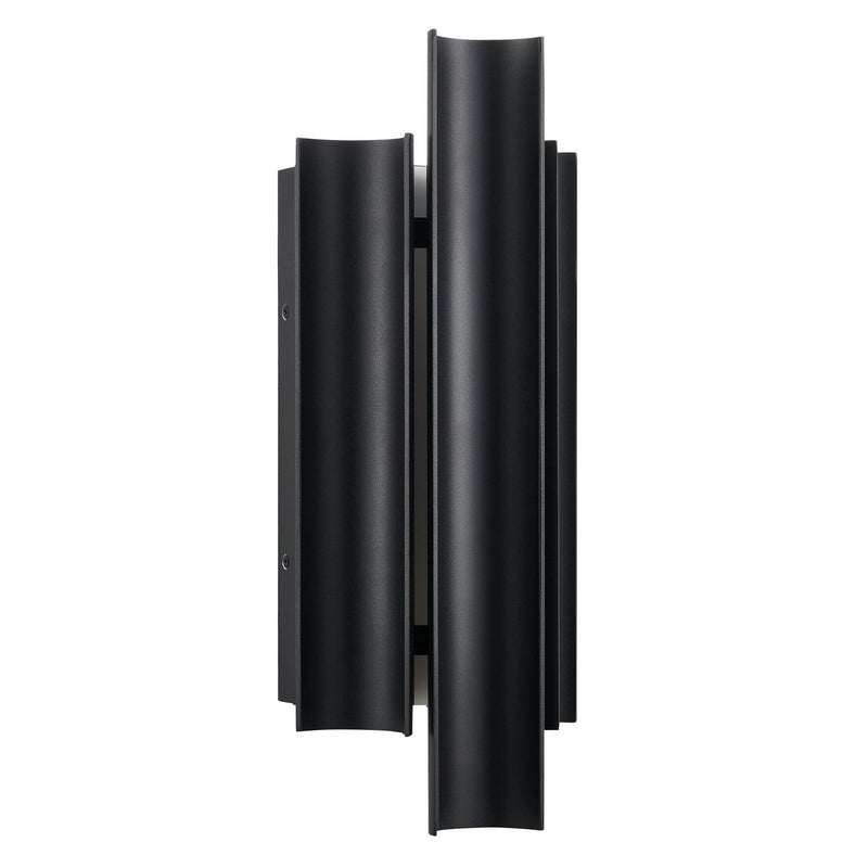 Thesis 207724A LED Exterior Wall Sconce, Textured Black