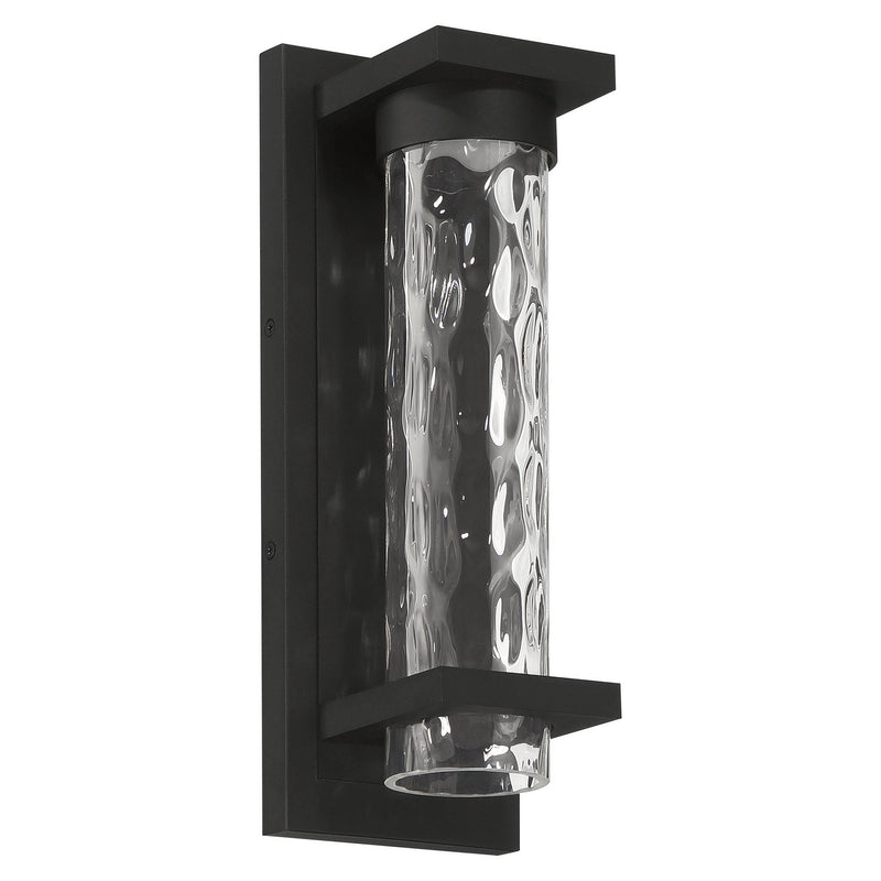 Thesis 207731A LED Exterior Wall Sconce, Textured Black