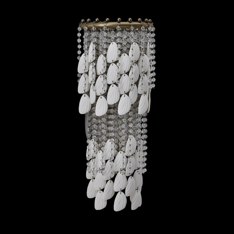 Allegri 047321-038-FR001 Two Light Wall Sconce, Brushed Champagne Gold