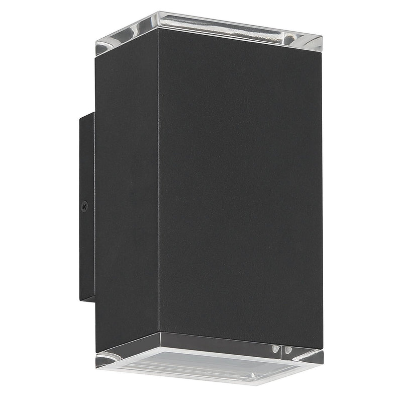 Thesis 207738A LED Exterior Wall Sconce, Textured Black
