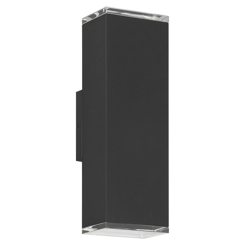 Thesis 207739A LED Exterior Wall Sconce, Textured Black