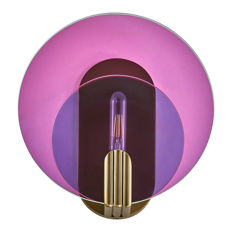 Kalco 528521WB One Light Wall Sconce, Winter Brass
