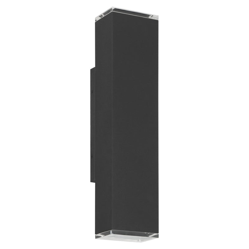 Thesis 207741A LED Exterior Wall Sconce, Textured Black