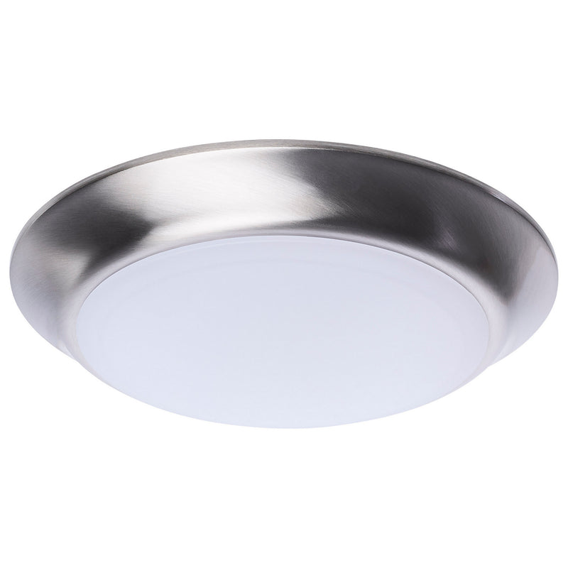 Nuvo Lighting 62-1802R1 LED Disk Light, Brushed Nickel