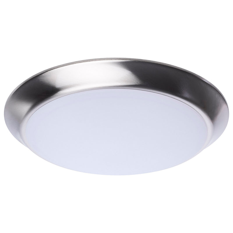 Nuvo Lighting 62-1812R1 LED Disk Light, Brushed Nickel