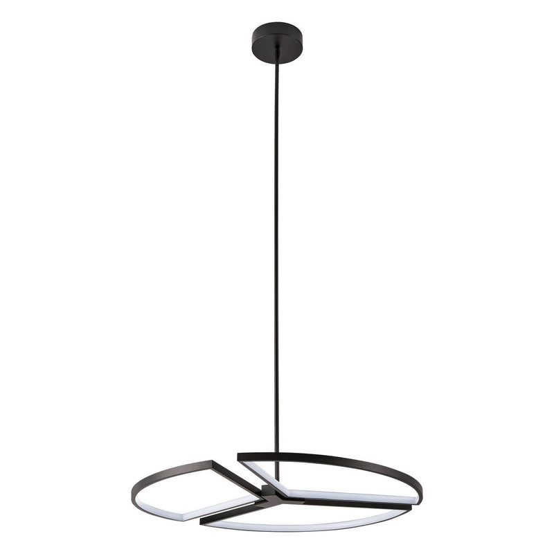 Thesis 207767A LED Pendant, Textured Black