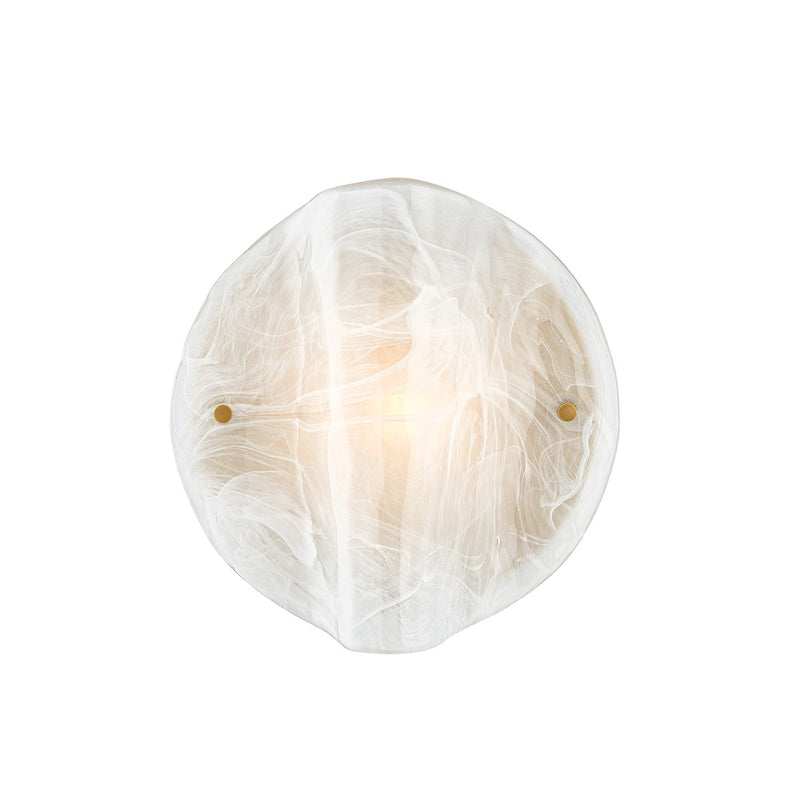 Troy Lighting B2410-PBR One Light Wall Sconce, Patina Brass