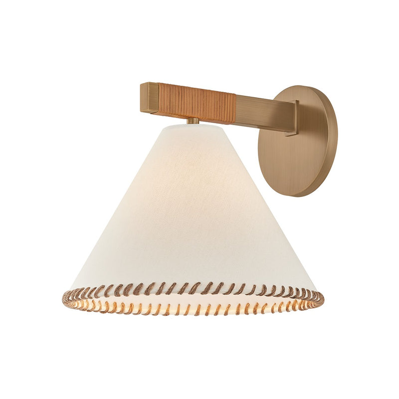 Troy Lighting B2509-PBR One Light Wall Sconce, Patina Brass