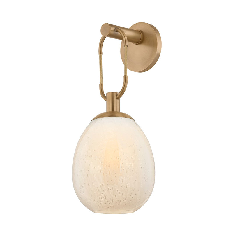Troy Lighting B7517-PBR One Light Wall Sconce, Patina Brass