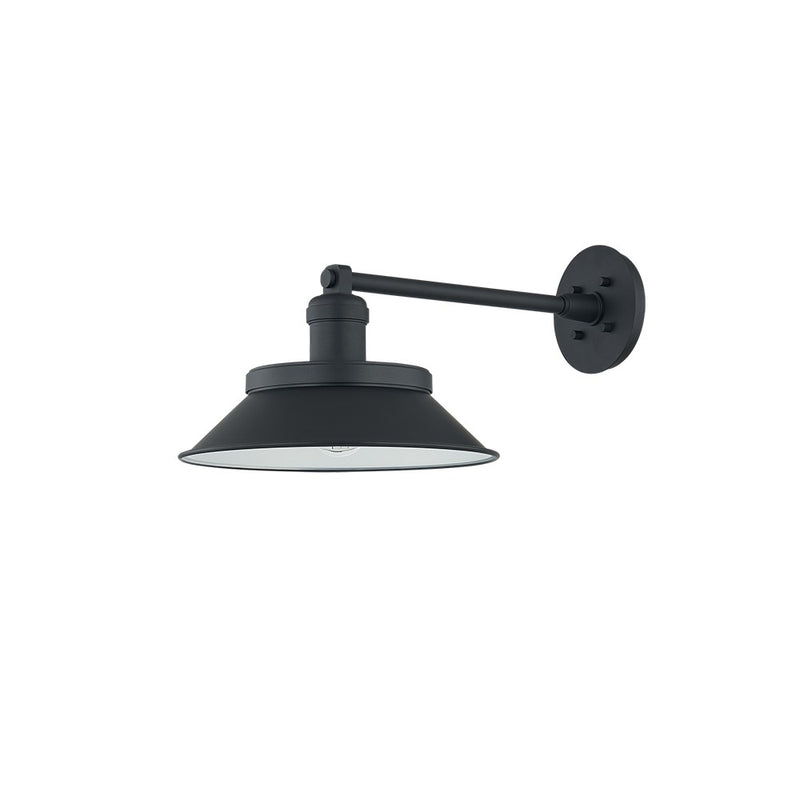 Troy Lighting B7910-TBK/SBK One Light Wall Sconce, Texture Black