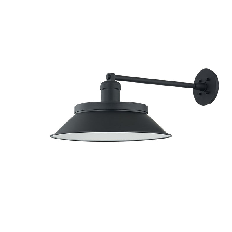 Troy Lighting B7911-TBK/SBK One Light Wall Sconce, Texture Black