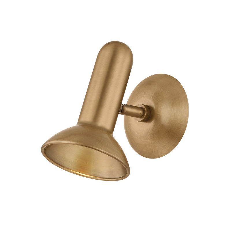 Troy Lighting C2405-PBR One Light Flush Mount, Patina Brass