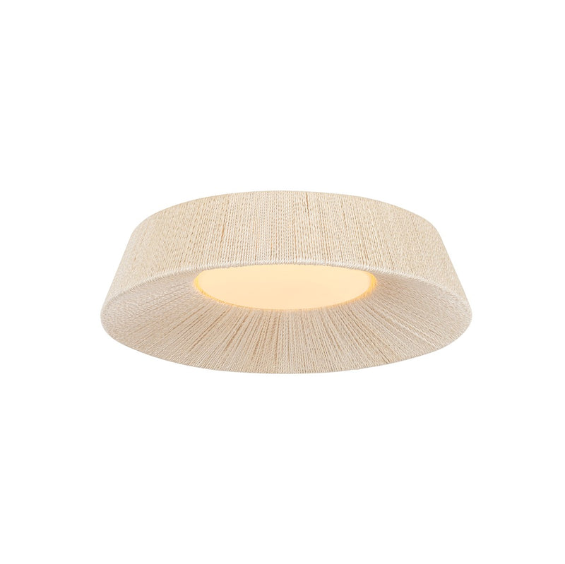 Troy Lighting C4418-VGL LED Flush Mount, Vintage Gold Leaf