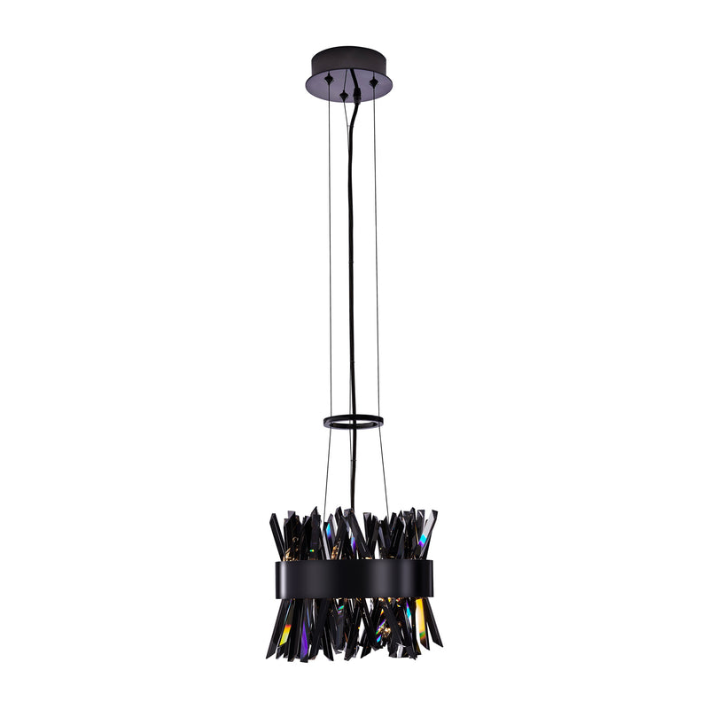 Allegri 030210-184 LED Pendant, Black Nickel