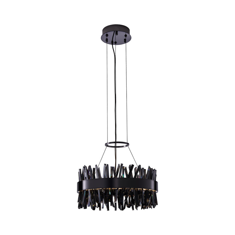 Allegri 030253-184 LED Pendant, Black Nickel