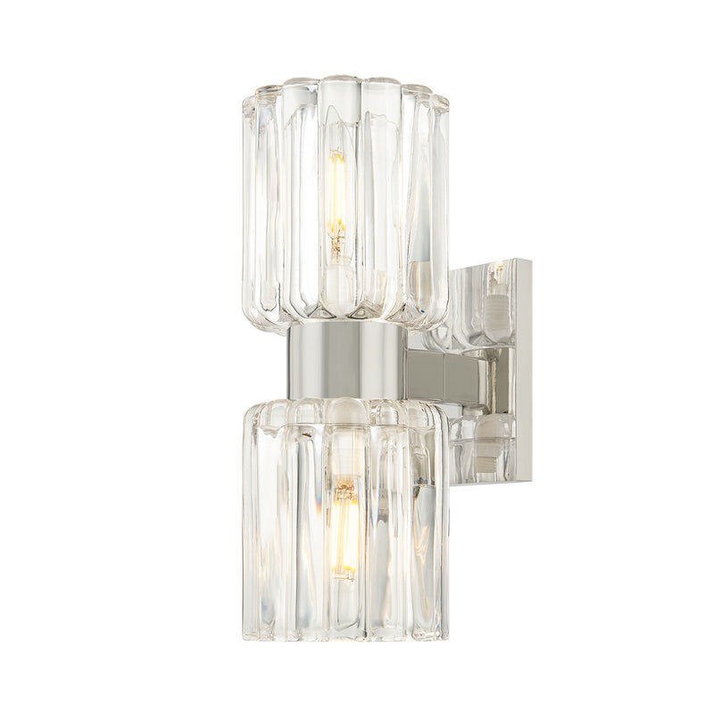 Mitzi H1107302-PN Two Light Bath, Polished Nickel