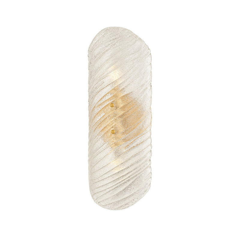 Mitzi H1111102-VGL Two Light Wall Sconce, Vintage Gold Leaf